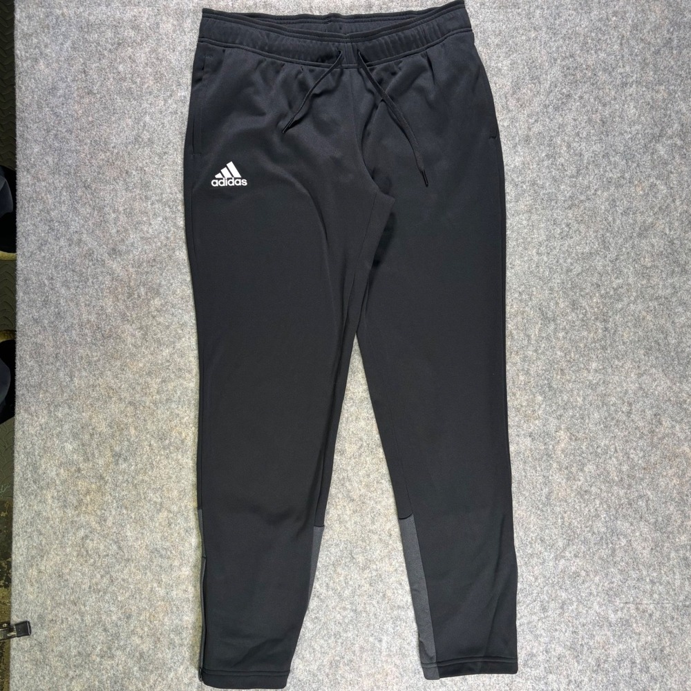 Adidas Team issue Tapered Women's Black AEROREADY Sweatpants Jogger Track Pant L